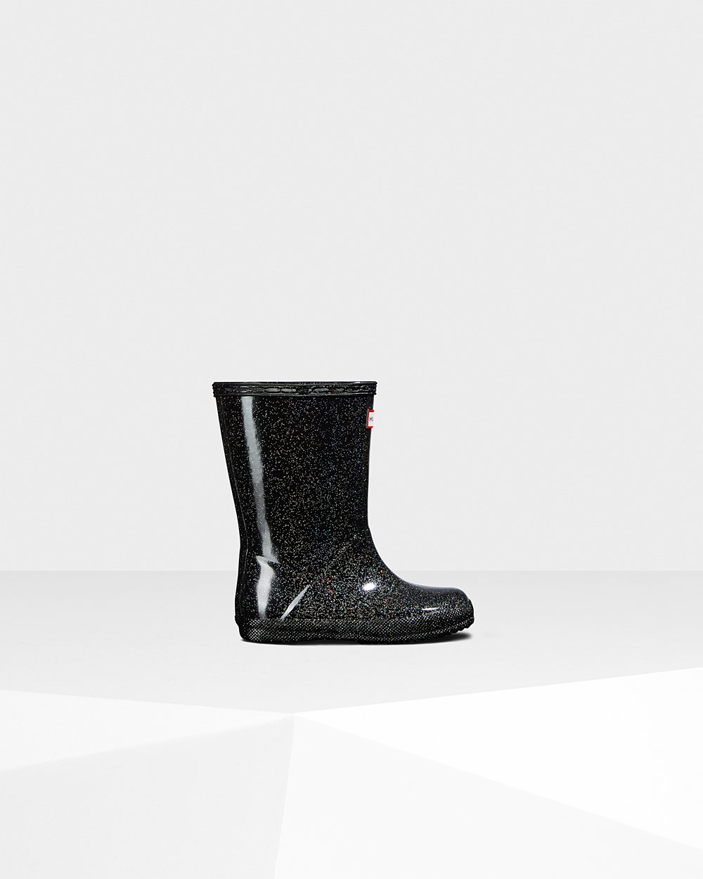 Galochas Hunter Criança Pretas/Multicoloridas - Original First Classic Starcloud - 57OUKBQFL